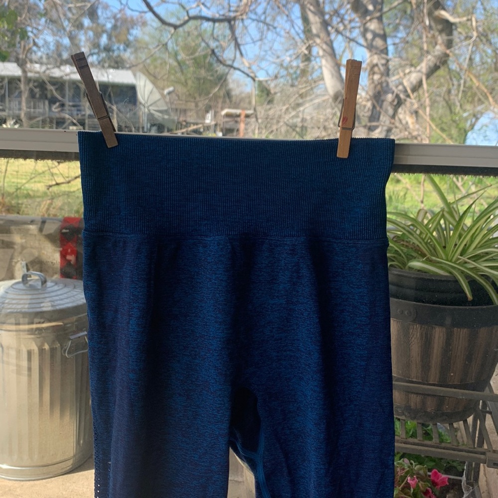 Dark blue pink legging never worn, brand new